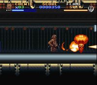 une photo d'Ã©cran de Super Star Wars - The Empire Strikes Back sur Nintendo Super Nes